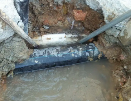 汉南测漏水之水管漏水